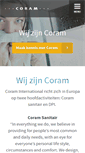 Mobile Screenshot of coram.nl