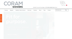 Desktop Screenshot of coram.co.uk